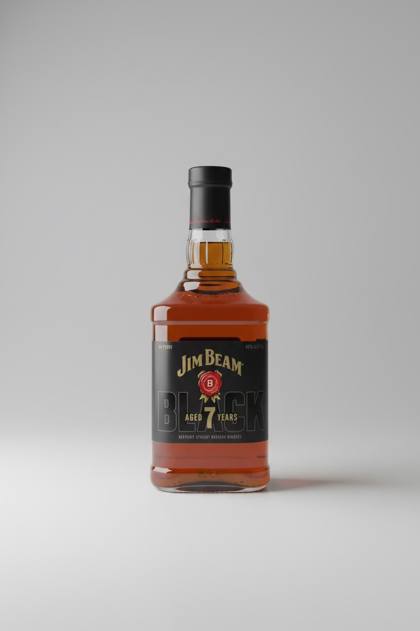 JIM BEAM BLACK 7 YEAR BOURBON 750ml