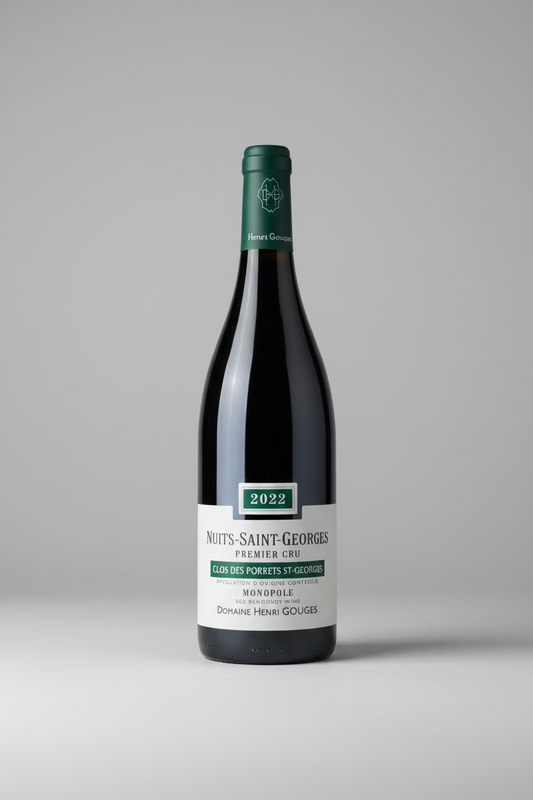DOM. GOUGES, NUITS-ST-GEORGE, 1ER CRU CLOS DE PORRETS ROUGE 2022
