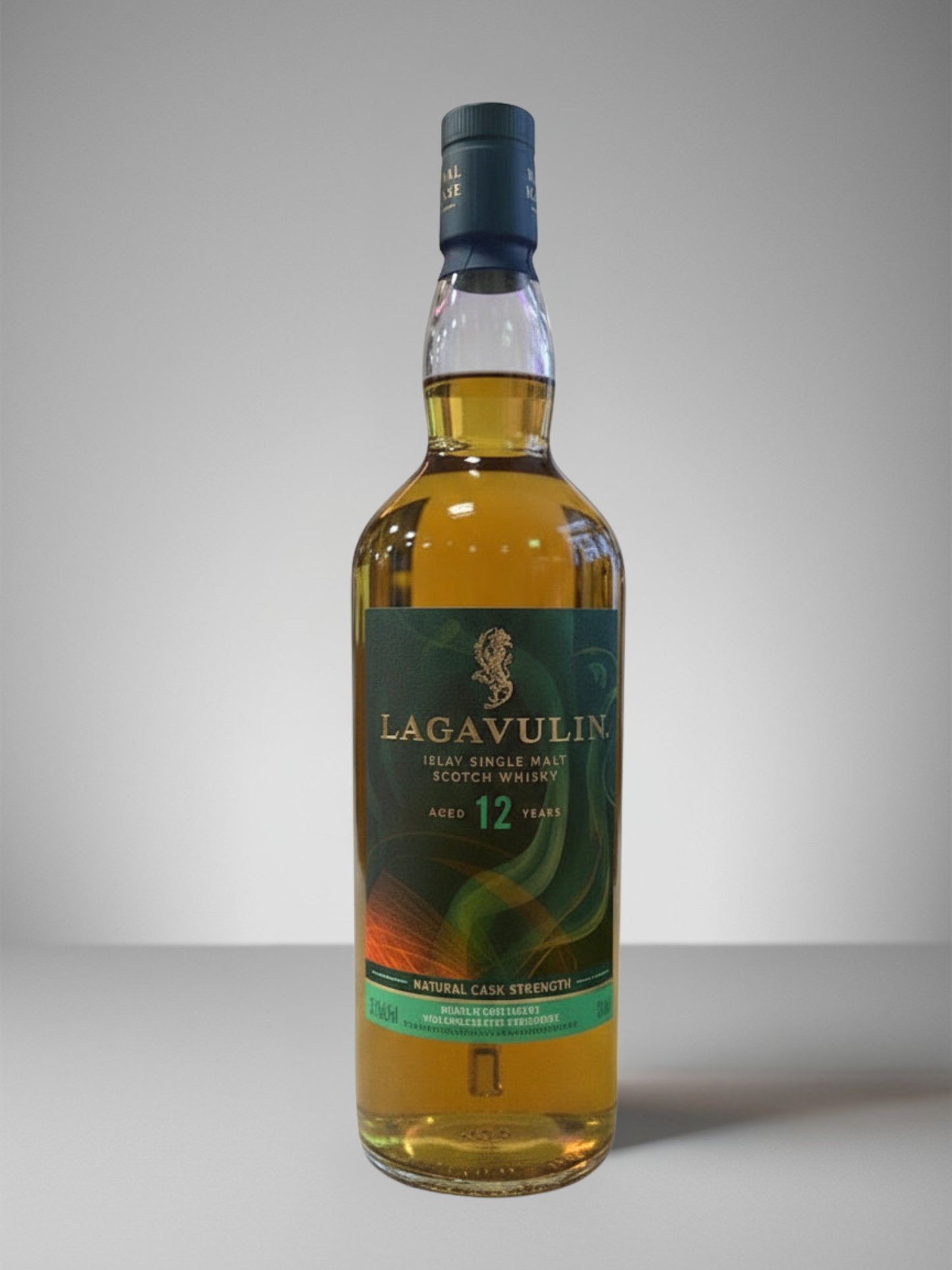 LAGAVULIN SINGLE MALT NATURAL CASK STRENGTH 12YR 750ml