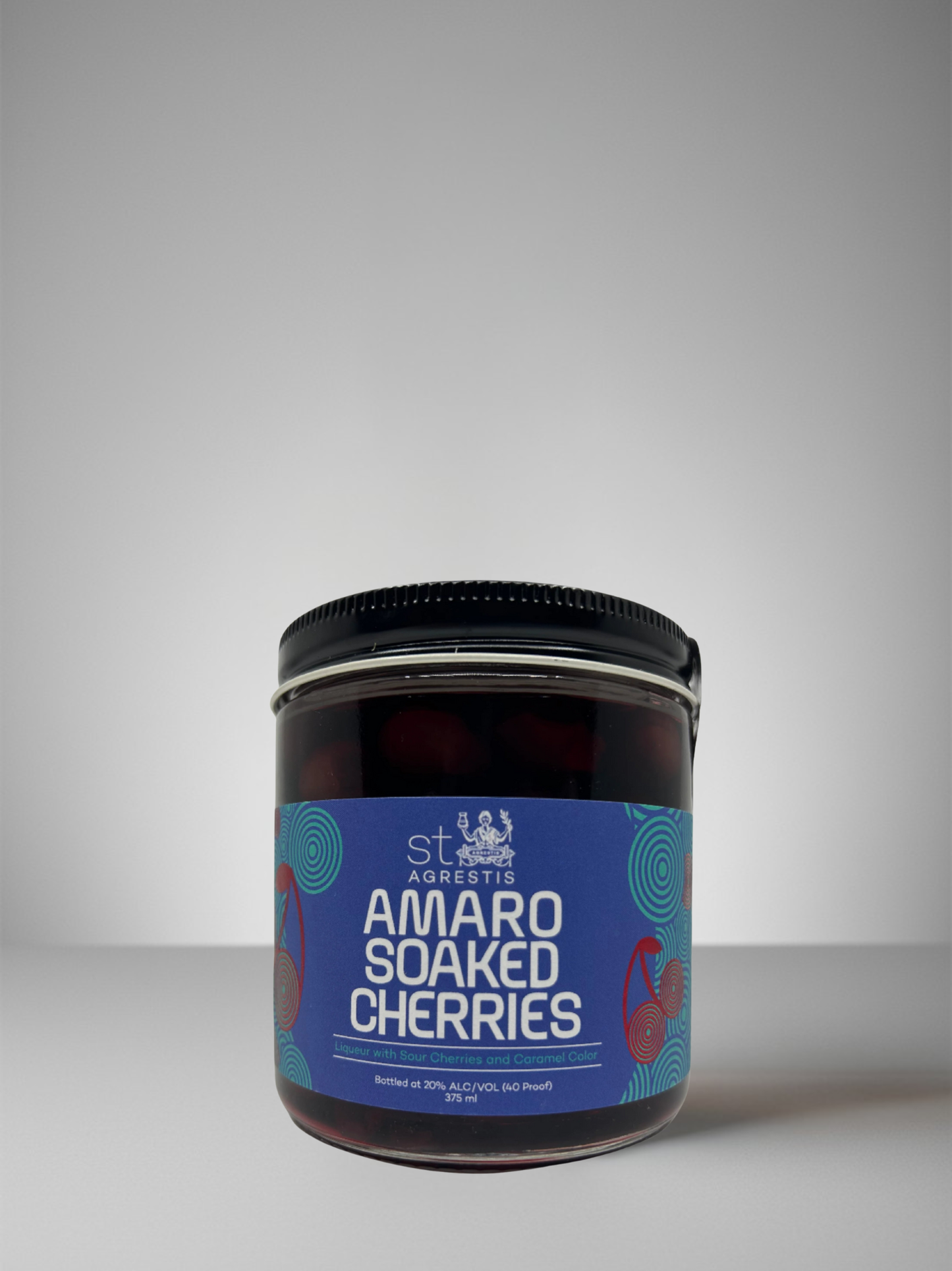 ST AGRESTIS AMARO SOAKED CHERRIES 375ml