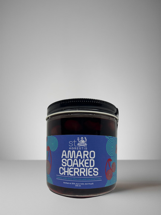 ST AGRESTIS AMARO SOAKED CHERRIES 375ml