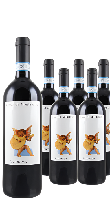 VALDICAVA ROSSO DI MONTALCINO 2023 750ml - 6 Bottles