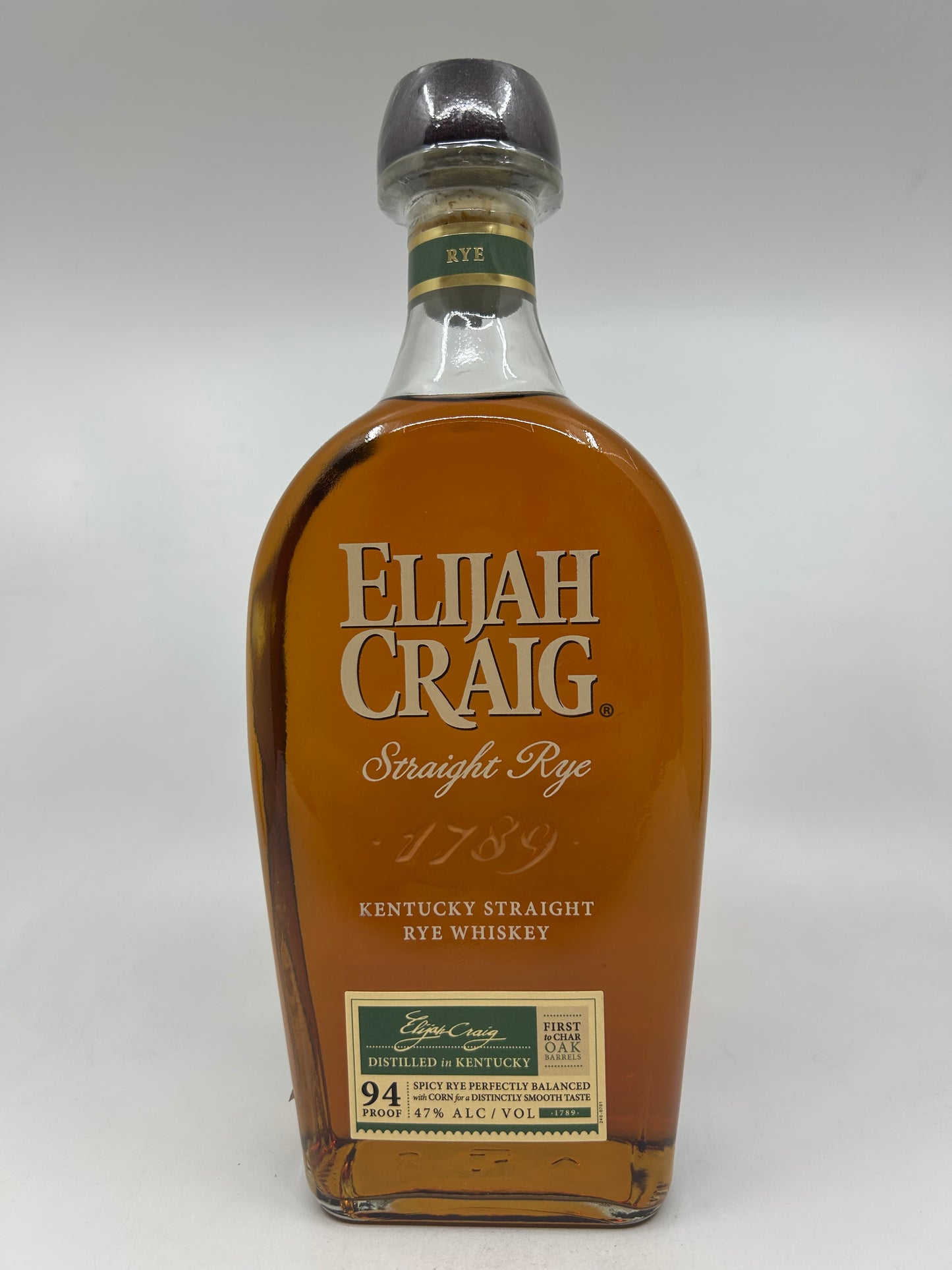ELIJAH CRAIG STRAIGHT RYE 750ml