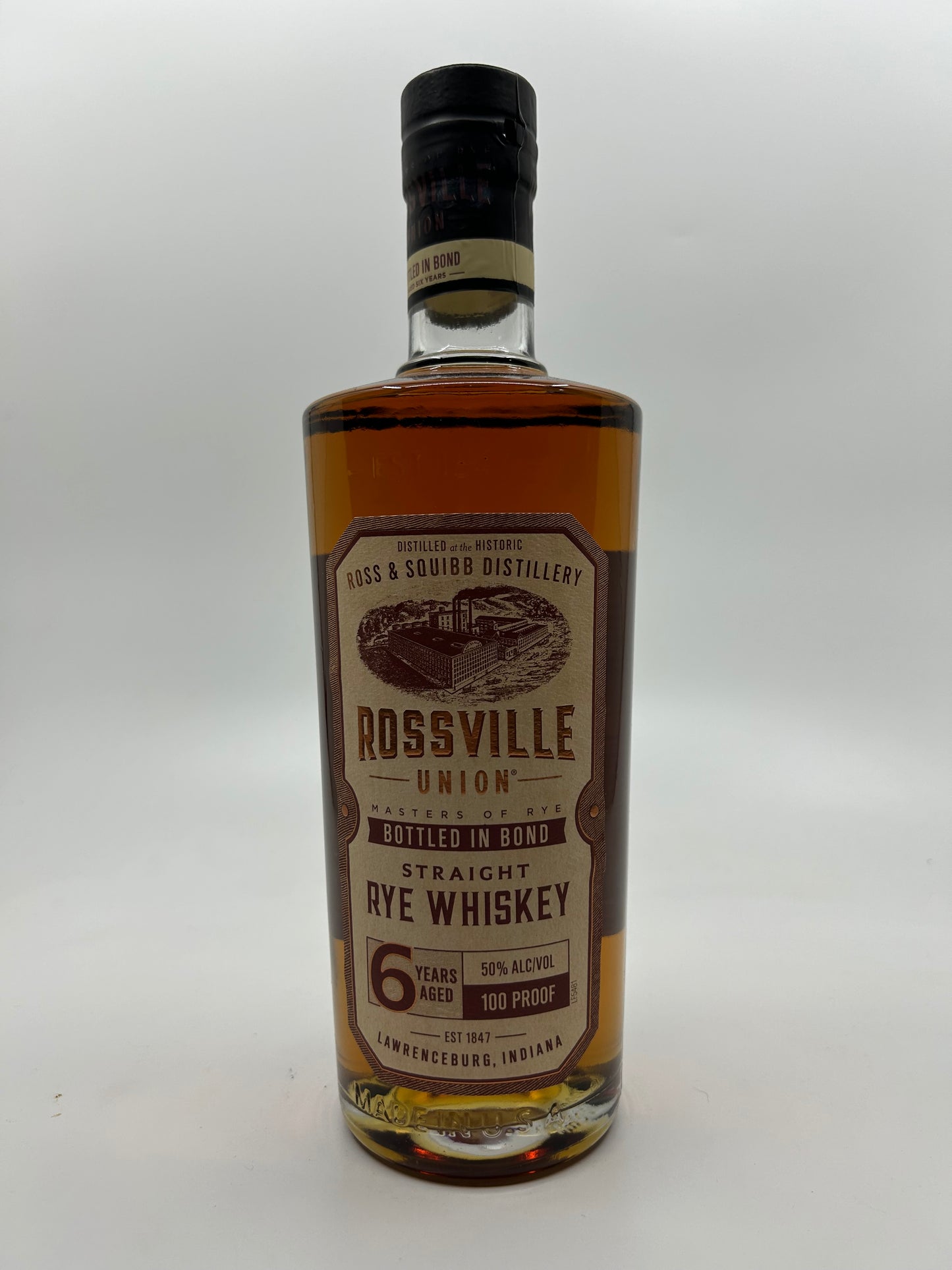 ROSSVILLE UNION RYE, 6YEAR