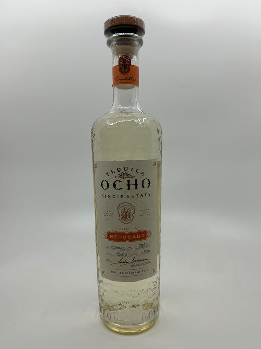 TEQUILA OCHO REPOSADO, 750ML