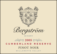 Bergstrm - Pinot Noir Willamette Valley Cumberland Reserve 2018 (750ml) (750ml)