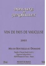 Domaine de Fenouillet - Vin de Pays Vaucluse 2019 (750ml) (750ml)